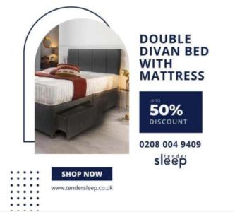 Buy Double Divan Bed With Mattress