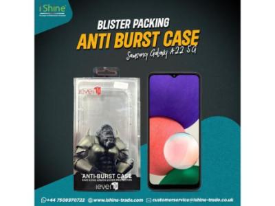 Buy Bulk Blister Packing Anti Burst Case For Samsung Galaxy A22 5G in UK