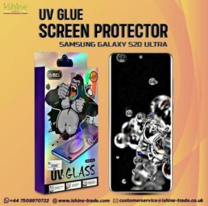 Buy Bulk UV Glue Screen Protector Samsung Galaxy S20 Ultra in UK