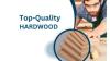 Top quality hardwood sheet from W-Hanson