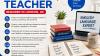 English Teacher Required in London