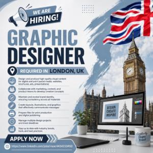 Graphic Designer Required in London
