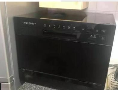 BNIB Cookology CTTD6BK Black Mini Counter Top Dishwasher + 1 Year Warranty COLLECTION ONLY! £130