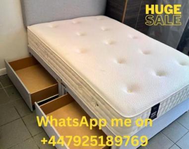 divan double bed with mattress single size bedframe with drawers