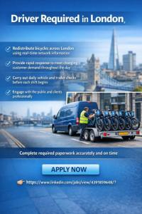 Driver Required in London