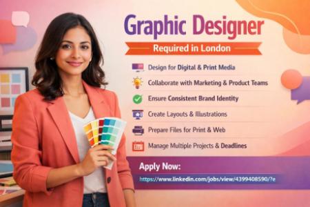 Graphic Designer Required in London