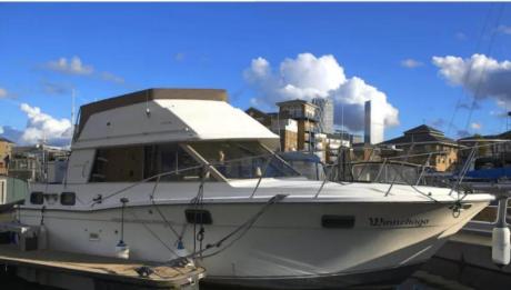 STYLISH CARVER CRUISER - Powerful boat with classy retro vibe