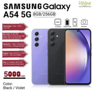 Samsung Galaxy A54 5G 8GB/256GB Dual Sim Unlocked Smartphone Android Mobile Phone 2023 in UK