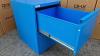 Agile Storage Solution: OHX A4 2 Drawer Filing Cabinet Blue