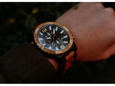Geneva - Chronograph Wood Watch