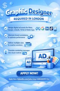 Graphic Designer Required in London