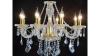 Genuine K9 Crystal 6/8/10 Twisted Arms Clear and Golden Chandelier Pendant Ceiling Light