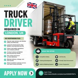 Truck Driver Required in London