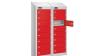 8 Tier Personal/Wallet Lockers - Nest of 2