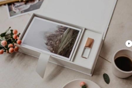 4 X 6 FABRIC PHOTO BOX