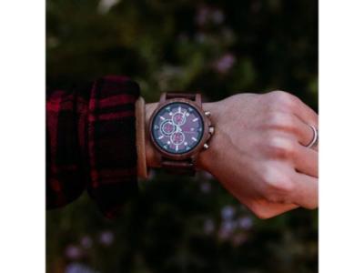 Edinburgh - Chronograph Wood Watch
