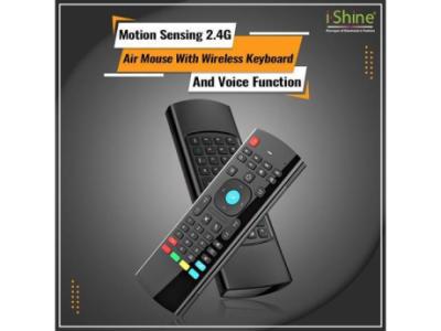 Buy Bulk Motion Sensing 2.4G Air Mouse With Wireless Keyboard and Voice Function in Ireland