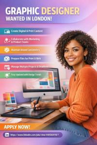 Graphic Designer Required in London