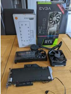 NVIDIA EVGA RTX 2080 Super XC Hybrid WITH EK WATERBLOCK