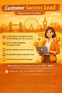 Customer Success Lead Required in London