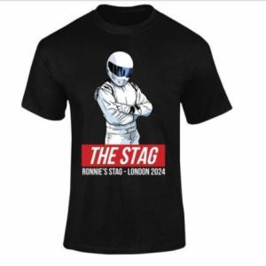 Personalised The Stig Stag T-Shirt For Stag Do Party