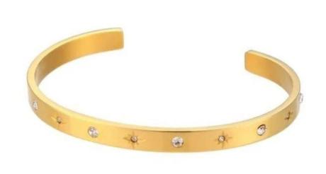Luxury Gold Starlight Crystal Bracelet