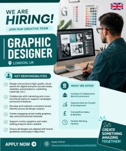 Graphic Designer Required in London