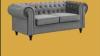 Grey Chesterfield Sofa