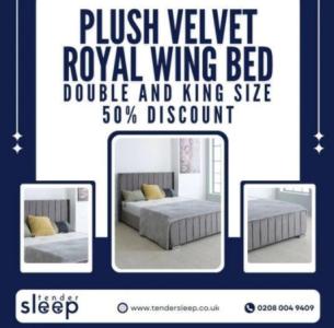 Luxuriate in Our Royal Wing Bed