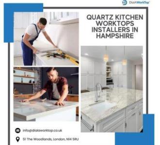 Quartz kitchen worktops installers in Hampshire