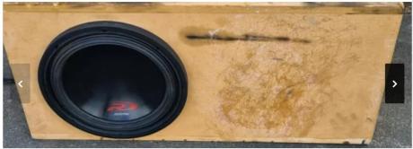 Alpine type r 12" subwoofer in ported box £90