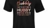 Personalised Bubbly Hubby Hen T-Shirt