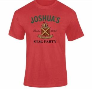 Personalised Jamesson Stag T-Shirt