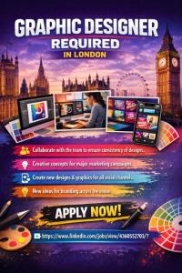 Graphic Designer Required in London