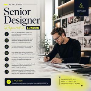 Senior Designer Required in London