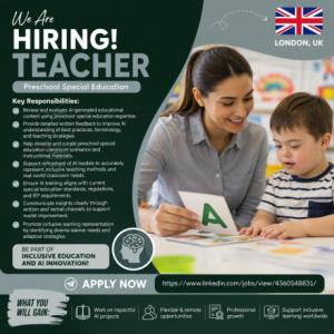 Teacher Required in London