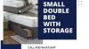 Small Double Bed With Storage