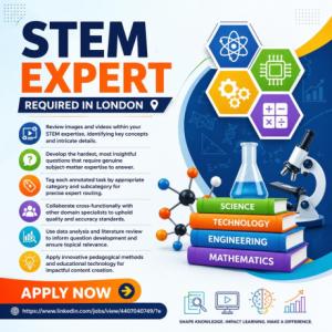 STEM Expert Required in Dubai