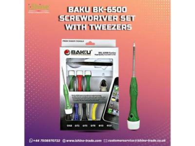 Buy Bulk BAKU BK-6500 Screwdriver Set For Tweezers in UK