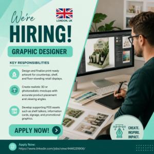 Graphic Designer Required in London