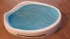 Angelcare baby bath seat soft touch in blue
