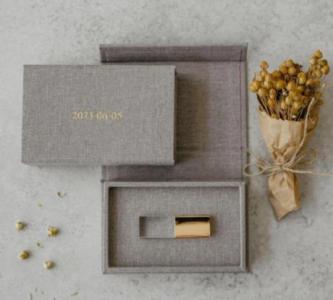 LINEN USB BOX