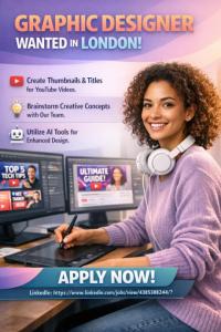 Graphic Designer Required in London