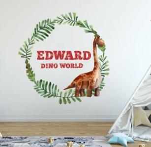 Roar into Adventure with Dinosaur Wall Stickers