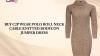 Buy C2P Wear Polo Roll Neck Cable Knitted Bodycon Jumper Dress